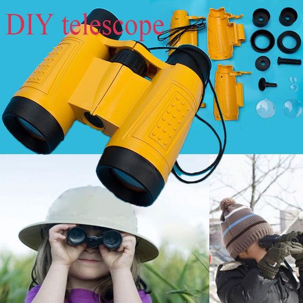 

telescope & binoculars diy homemade multi-power telescopes meaningful gift for children