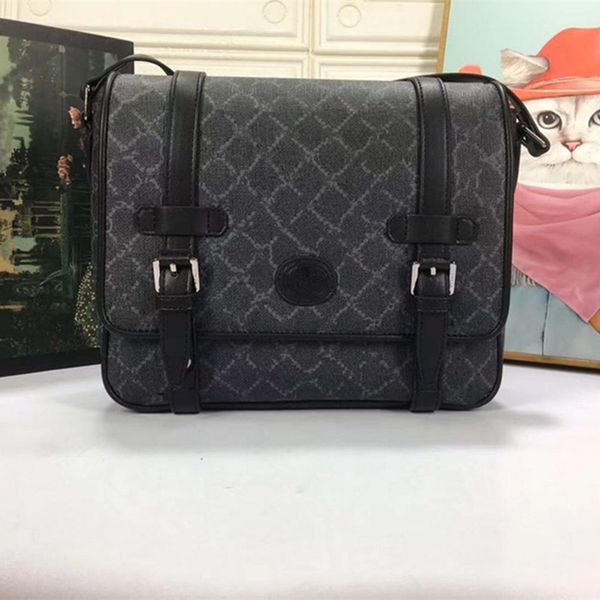 

designer messenger bag brown leather trim interior open pocket cross body adjustable strap shoulder handbags cotton linen lining leather com