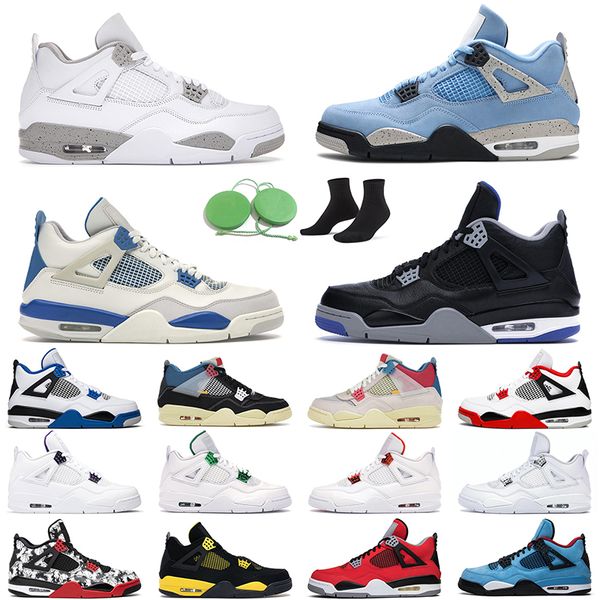 

jumpman 4 motorsports men women basketball shoes 4s unc black cat white oreo desert moss alternate 89 outdoor mens trainer