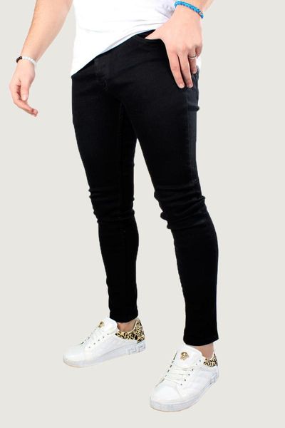 

male jeans pants 9k-2100320-011 black men's, Blue