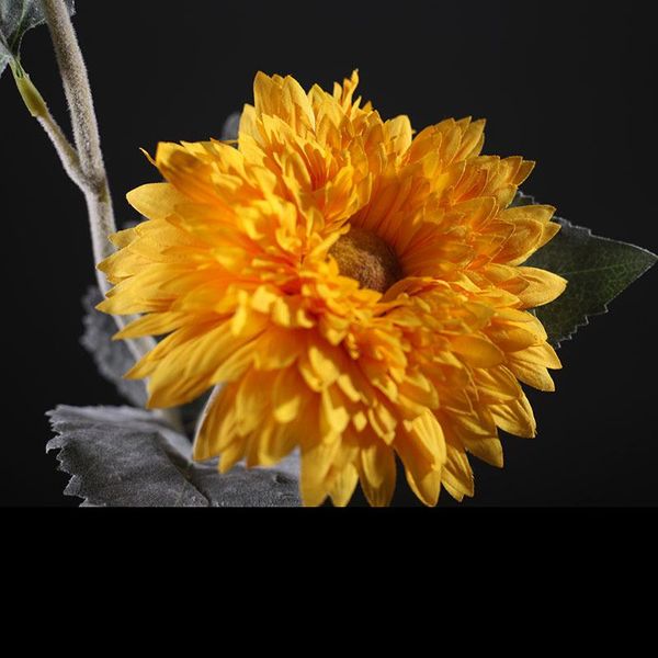 

decorative flowers & wreaths 6pcs/set 55cm handmade sun flower silk diy party decoration