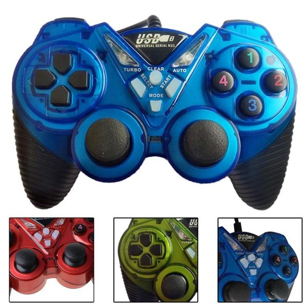

game controllers & joysticks 2021 wired usb controller for pc computer vibration joystick gamepads laptop