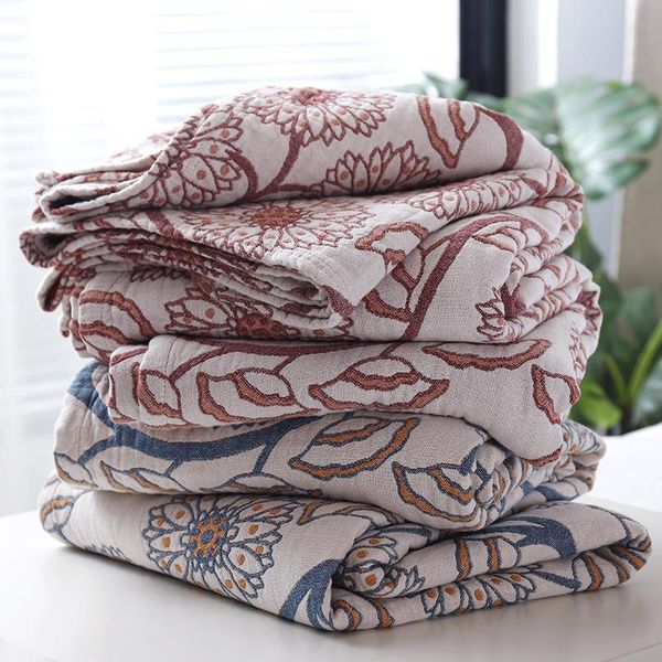 

sheets & sets blanket summer pure cotton air condition room quilt super soft breathable thin throw sofa quilts coverlet cozy vc sheet