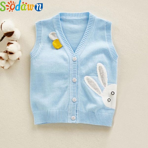 

sodawn baby boy girls vest autumn cartoon print pullover sweater toddler v-neck knitted kid clothes waistcoat, Camo