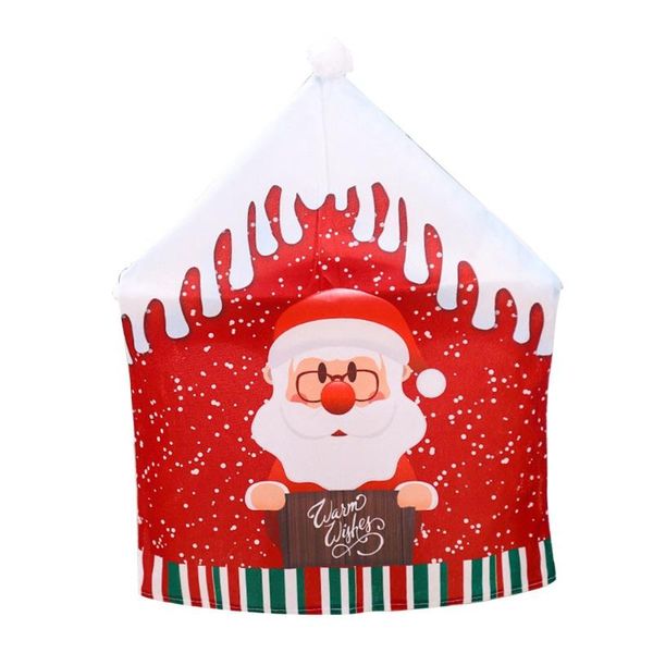 

chair covers christmas decorations creative holiday accessories practical exquisite hat shape