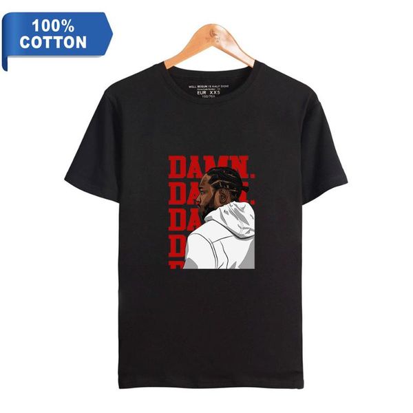 

men's t-shirts kl kendrick lamar 100% cotton tshirt for men/women streetwear in spring/summer, White;black