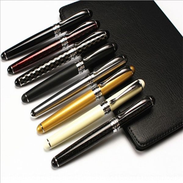 

znd jinhao x750 metal signature ink company gift calligraphy water water student calligraphy fountain pens practice pen multicolor