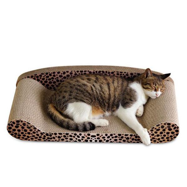 

cat toys large scratch board corrugated nest back-type sofa claw grinder wear-resistant