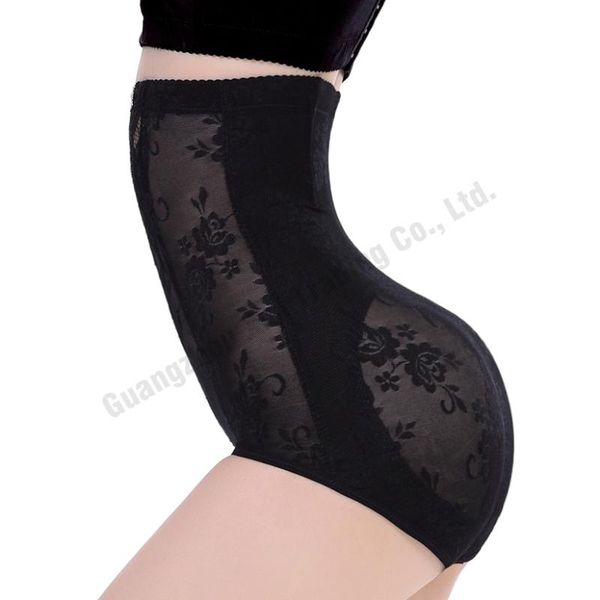 

women's shapers good quality high waist bulifter with tummy control body slimming underwear, Black;white