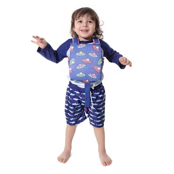 

life vest & buoy megartico kids swim training for 2-6 years old boys float foam pad