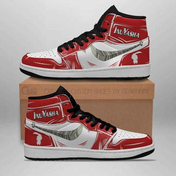 

inuyasha tessaiga sneakers iron-crushing fang