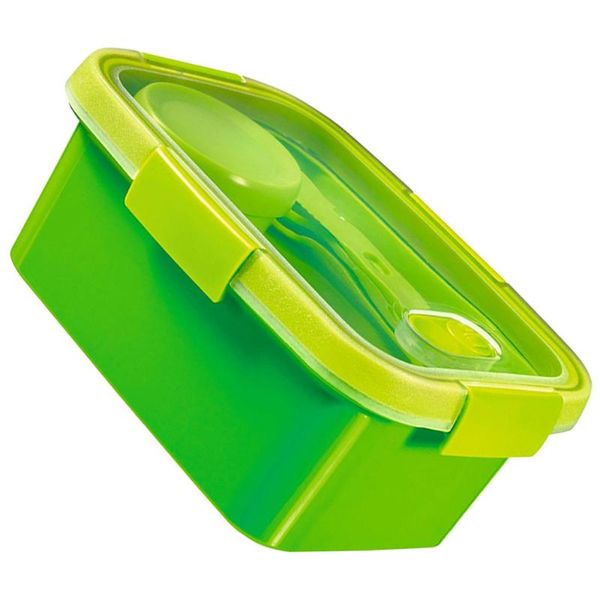 

set sealing bento box salad bowl portable container (green) bowls