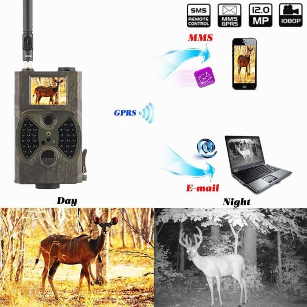 

hunting cameras outdoor animal surveillance wild camera digital wildlife sms hc300m po traps mms