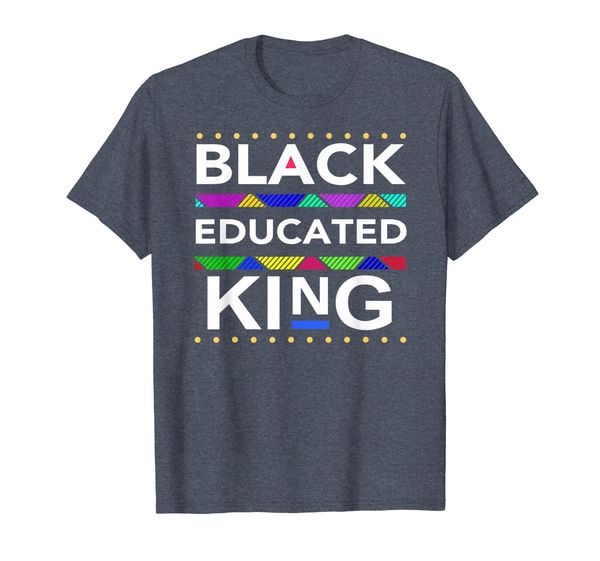 

Dashiki Educated Black KING Shirt - African DNA Pride Shirt, Mainly pictures