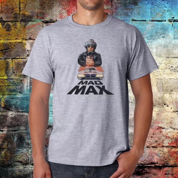 

mad max t-shirt, classic movie t-shirt, graphic tee, vintage movie tee, White;black
