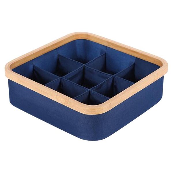 

storage drawers bamboo charcoal non-woven fabric foldable box underwear organizer bra necktie panties socks case drawer