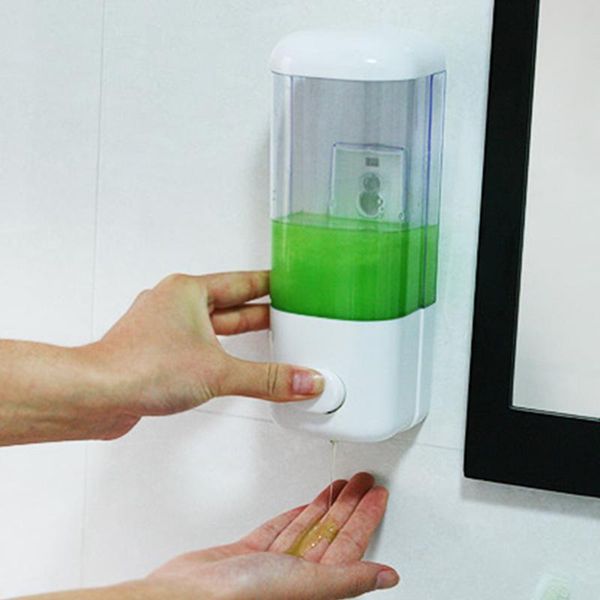 

500ml/1000ml soap dispenser wall mounted bathroom toilet liquid hand wash shower gel pump container