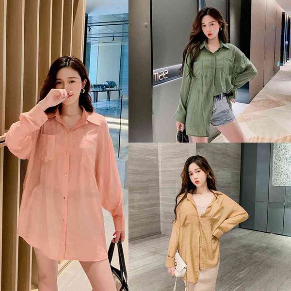 

fashion elegant long sleeve shirt 210514, White