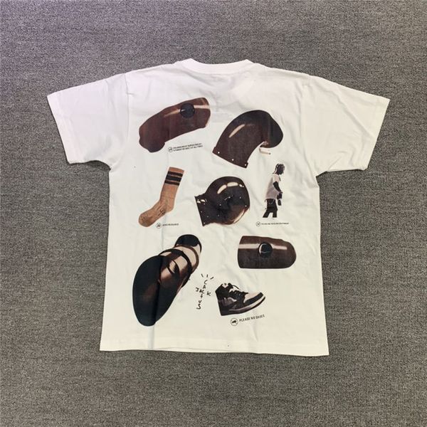 

men's t-shirts ss travis scott cactus jack shirt rules woman 1:1 better quality summer jackboys style t male clothes harajuku bqh2, White;black