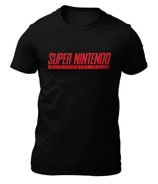 

T-shirt-super nintendo-snes-famicom-logo - t-shirt -, White;black