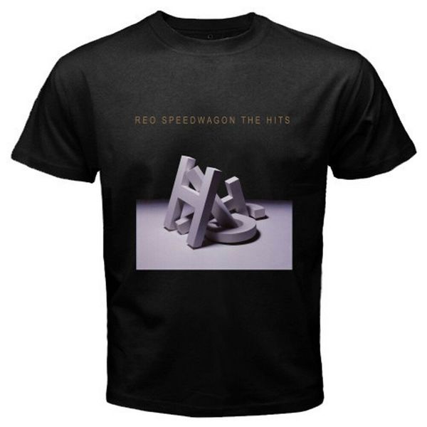 

New REO Speedwagon The Hits Men's Black T-Shirt Size S to 3XL, White;black