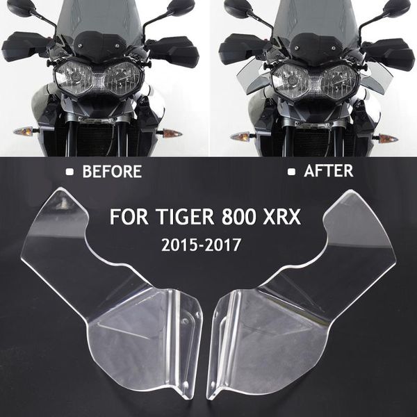 

motorcycle windshield 2021 tiger800xrx side windscreen handshield wind deflector for tiger 800 xrx