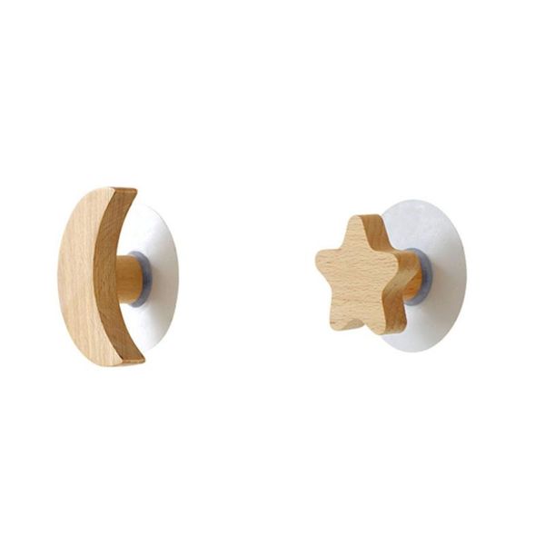 

hooks & rails 2pcs wall storage decorative hangers clothes hat hanging