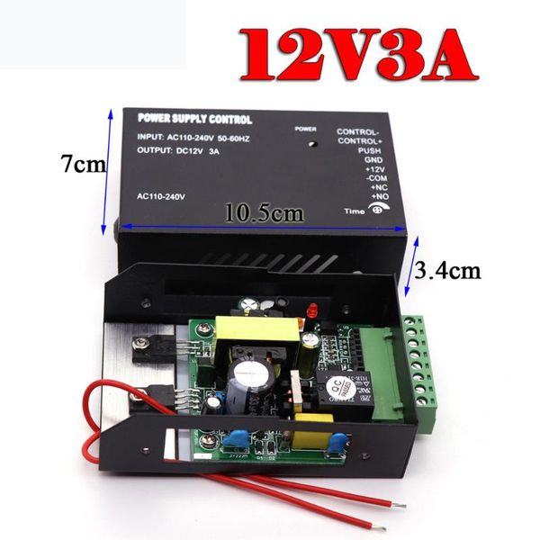

3a 5a door access control system switch power supply 110~260v for rfid fingerprint machine device