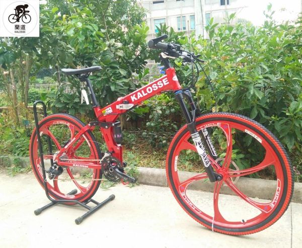 

kalosse hydraulic brakes tyre dirt bike ,30 speed ,folding mountain bicycle , 26*17inch, cycling bikes