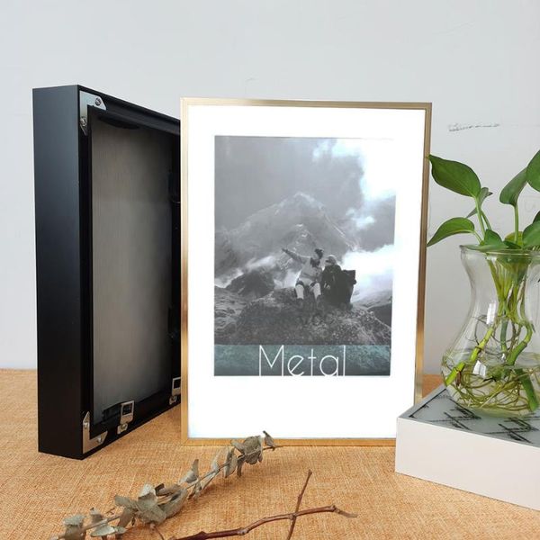 

picture frame metal poster 4.5 cm thickness classic aluminum po frames for wall hanging a3 a4 certificate