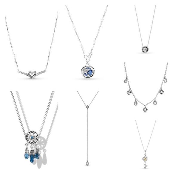 

chains suitable for 's original diy making pendant ladies designer 925 sterling silver necklace jewelry gift on the neck