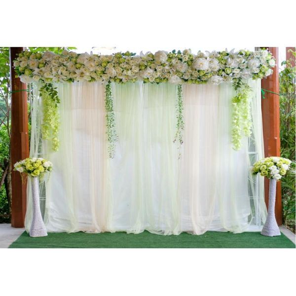 

party decoration pography backdrop floral veil pattern background born baby bridal po booth studio props