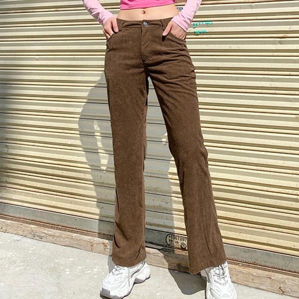 

autumn casual corduroy long trousers women skinny high waist pants capris fashion pocket sweatpants zipper 90s women's &, Black;white