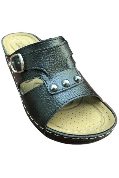 

slippers high heel, Black