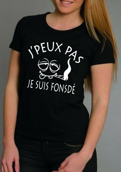 

womens t-shirt i cannot i am fonsde, White;black