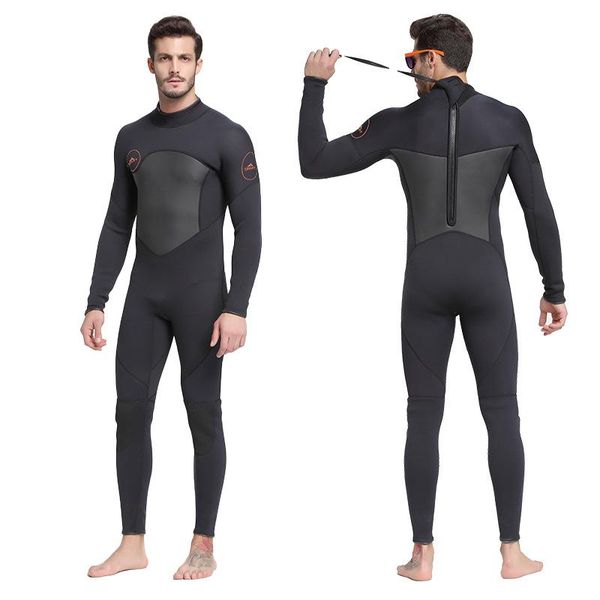 

swim wear men 2mm one-piece full body neoprene keep warm back zipper wetsuit scuba surfing snokeling hunting jumpsuit swimming divingsuit