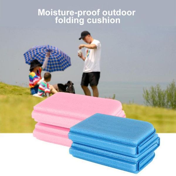 

outdoor pads camping mat park hiking picnic portable cushion pad folding waterproof moistureproof mattress 38*27cm