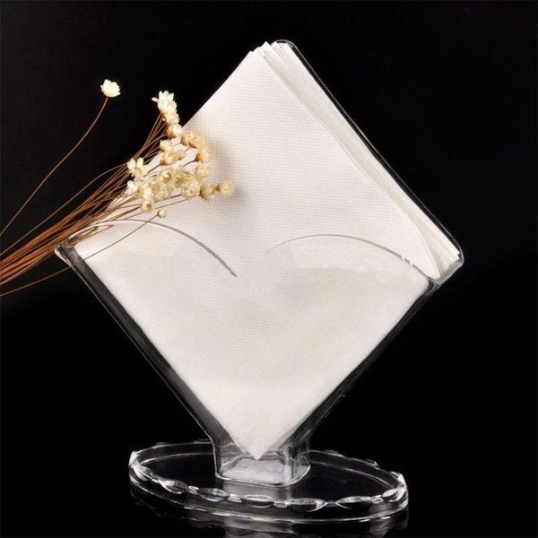 

tissue boxes & napkins napkin holder household transparent acrylic box for home el creative storage rack