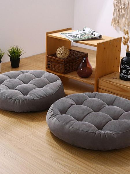 

cushion/decorative pillow 1pcs seat cushion yoga round chair pad office back support pet mat for home use