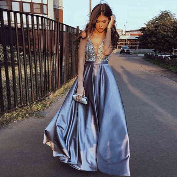 

luxury evening dress women's stamping big swing banquet evening, Black;gray