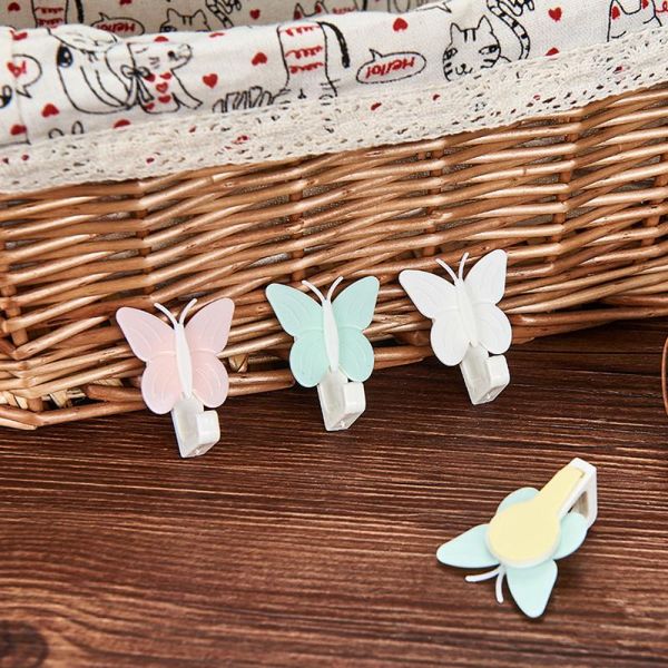 

30pcs wall hooks shape punch strong sticky hangers for home & rails