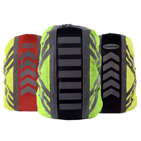 

kokossi new reflective backpack cover sport bag s rain outdoor riding dustproof waterproof rainproof s