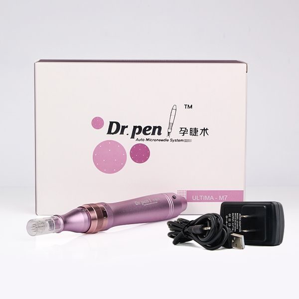 

dr.penultimam7with2pcsneedlesmicroneedlingmachinedermapenmicroneedletherapycartridgesneedlesskincaretool raben