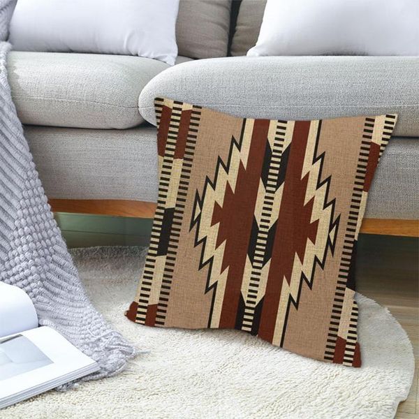 

pillow case throw cases bohemian geometric pattern cushion cover living 45cm j6f4 home room x linen/cotton pillowcase decor e2d6
