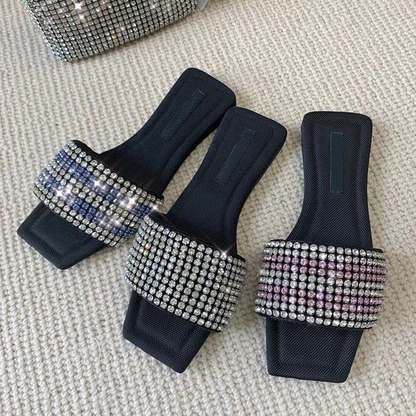 

2021 luxury women designer sandal sandals ladies luxury casual fashion slippers wedding party high heels, Black