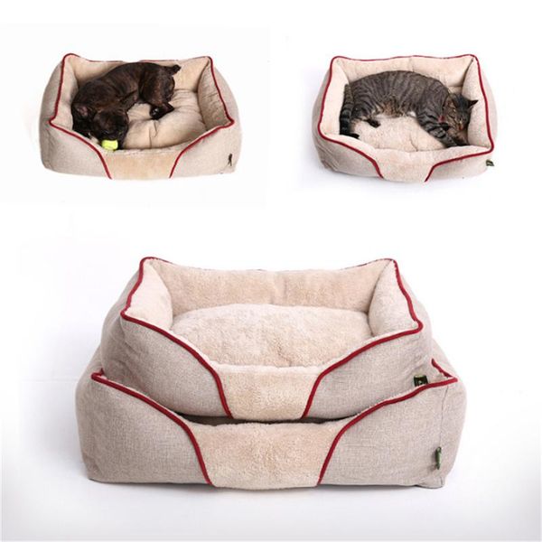 

autumn winter season pet dog mattress soft beds mat basket pets cushions kennels & pens