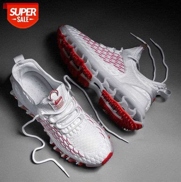 

cold adhesive shoes men's knife edge high elastic fly woven mesh breathable casual sports running #ve3m