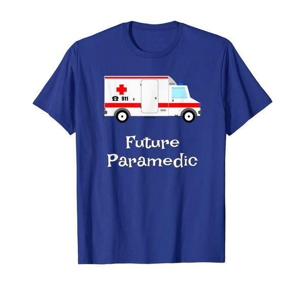 

ambulance paramedic t shirt for kids: future paramedic shirt, White;black