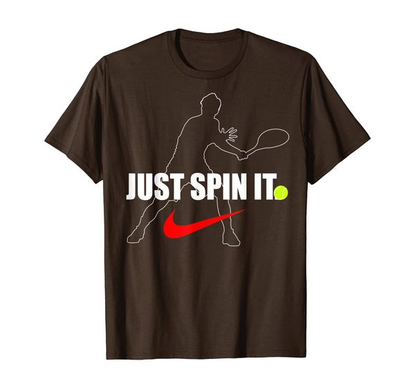 

Just Spin it Tshirt Gift Funny Lawn Tennis T-Shirt, Mainly pictures