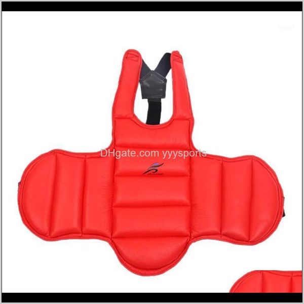 Apoio à cintura Protetor de encaixotamento Protetor de corpo Treinamento Target Kickboxing Karate Protecção de peito Equipamento Equipamento Escolha cores e tamanhos1 C Pipnx